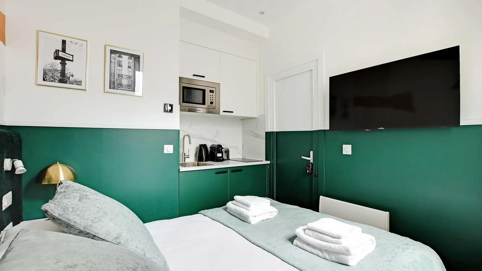 Apartament Modern Studio With Ac - Near Montmartre Paryż 0*,  Francja
